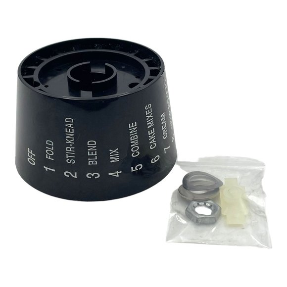 Sunbeam Mixmaster Kitchen Stand Mixer Speed Control Dial Knob Black Replacement - Picture 1 of 9
